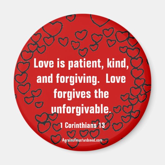 Christelijke offertes Inspirerend Magneet (Voorkant)