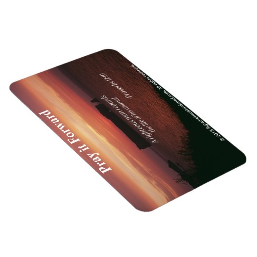 Christelijke offertes Inspirerend Magneet (Rechterzijde)