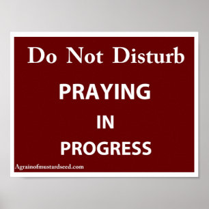 Christelijke offertes poster