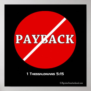 Christelijke offertes poster