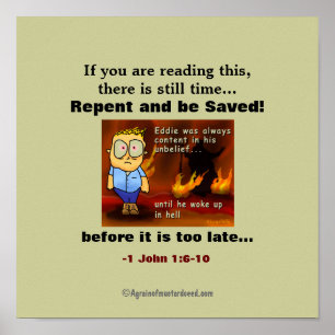 Christelijke offertes poster