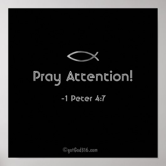 Christelijke offertes poster (Voorkant)