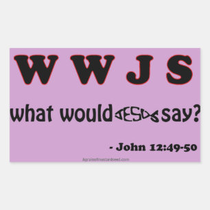 Christelijke offertes rechthoekige sticker
