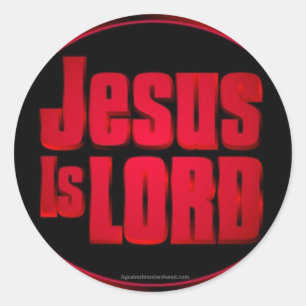 Christelijke offertes ronde sticker