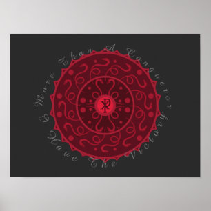 Christelijke overwinning poster