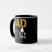 Christelijke pap Definition vaders dag DAD Mok (Voorkant links)