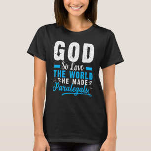 Christelijke paralegal unieke juridisch assistent  t-shirt