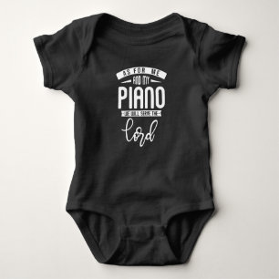 Christelijke Pianist Religieuze Muziek Lord Piano  Romper
