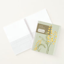 Christelijke planner Faith Journal Yellow Flowers