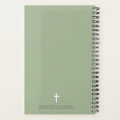 Christelijke Planner voor vrouwen - Red Rose (Achterkant)