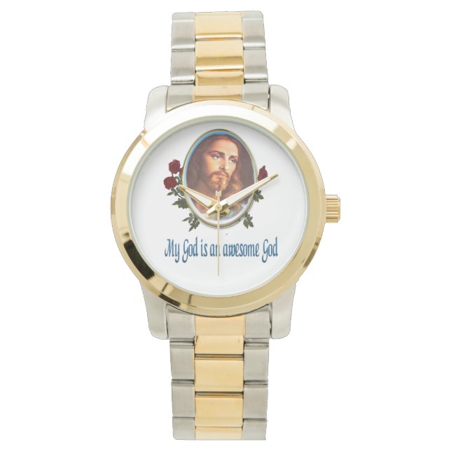 Christelijke polshorloges horloge (Voorkant)