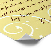 Christelijke posters, scripts, poster (Hoek)