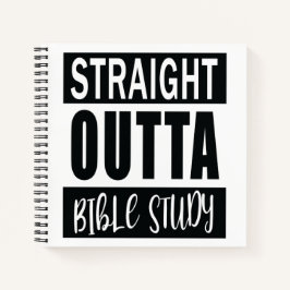 CHRISTELIJKE prijsopgave en  versie van OUTTA BIBL Notitieboek