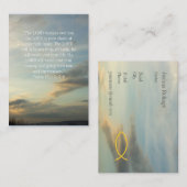 Christelijke psalm 121 | Inspirerend Visitekaartje (Voorkant / Achterkant)