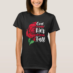 Christelijke Psalm 465 God is binnen haar zij zal T-shirt
