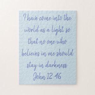 Christelijke puzzel met bijbelscripts legpuzzel