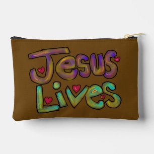 Christelijke Quote 'Jezus Leeft' Bloemstuk Etui
