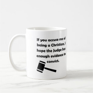 Christelijke Quotes en Spreuken voor Veroordeelde Koffiemok