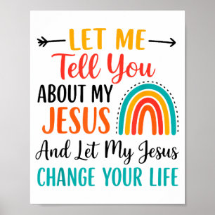 Christelijke Regenboog Laat Me Je Vertellen Over M Poster