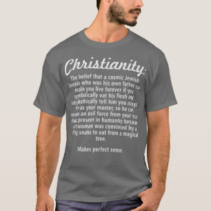 Christelijke Religie Atheïst Agnostisch T-shirt