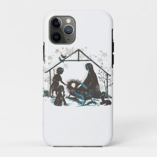 Christelijke religieuze Baby Jezus Kerstfeest Nati iPhone 11 Pro Hoesje