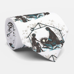 Christelijke religieuze Baby Jezus Kerstfeest Nati Stropdas