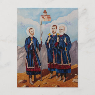 Christelijke religieuze kunst briefkaart