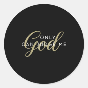 Christelijke Religieuze Mannen En Vrouwen Alleen G Ronde Sticker