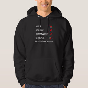 Christelijke republikeinse Mannen Vrouwen Witte Am Hoodie