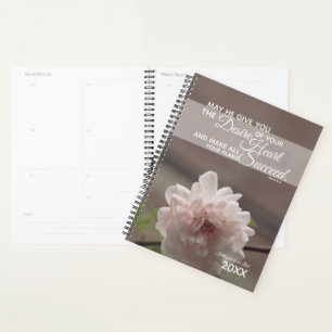 Christelijke roos Planner - Psalms 20