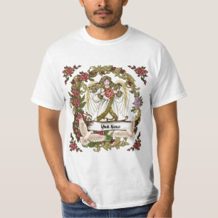 Christelijke Rozen Angel T-shirt
