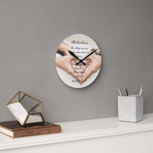 Christelijke Schrift Huwelijksfoto  Ronde Klok