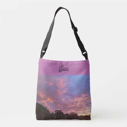 Christelijke Scriptcarrosseriezak Crossbody Tas (Achterkant)