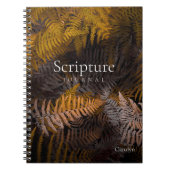 Christelijke scriptie Lush Greenery Journal Notitieboek (Voorkant)