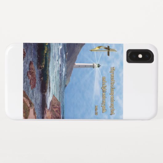 Christelijke scripts Case-Mate iPhone case (Achterkant (horizontaal))