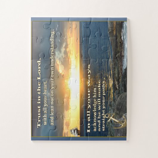 Christelijke scripts legpuzzel (Verticaal)