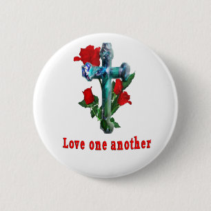 Christelijke scripts ronde button 5,7 cm