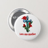 Christelijke scripts ronde button 5,7 cm (Voorkant /achterkant)