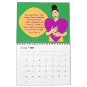 Christelijke scripts van de Heart Woman Kalender (Jan 2027)