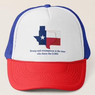 CHRISTELIJKE scripts voor TEXAS-vlag op maat Trucker Pet