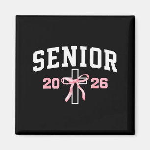 Christelijke senior 2026 Cl van 26 Coquette meisje Magneet