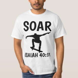 Christelijke SKATEBOARDING T-Shirts, SOAR T-shirt