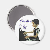 Christelijke sleutelmagneet magneet (Voorkant / Achterkant)