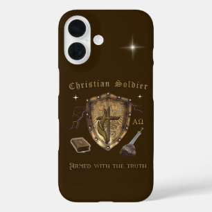 Christelijke Soldaat iPhone 16 Hoesje