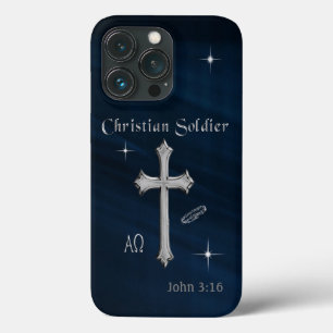Christelijke soldaat iPhone 13 pro hoesje