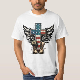 Christelijke soldaat t-shirt