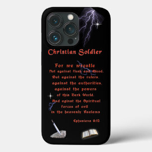 Christelijke soldaten iPhone 13 pro hoesje