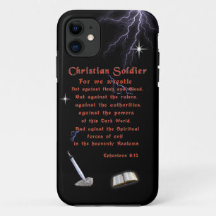 Christelijke soldaten iPhone 11 hoesje