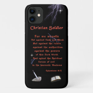 Christelijke soldaten iPhone 11 hoesje