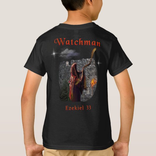 Christelijke soldaten t-shirt (Achterkant)